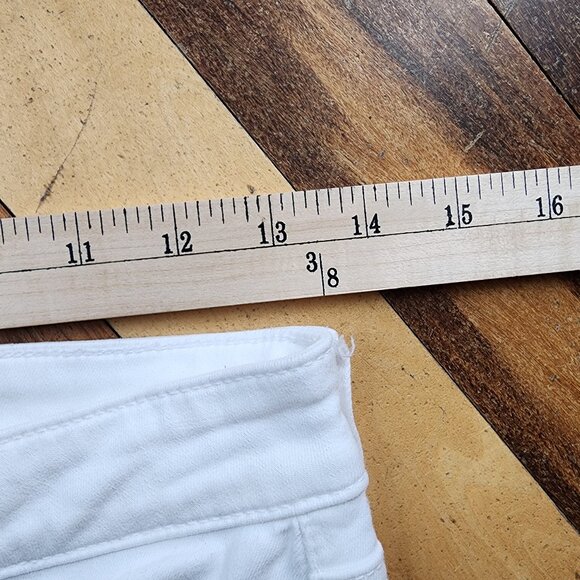 American Eagle White Super Hi-Rise Jegging Jeans Size 4 Short - Picture 9 of 16